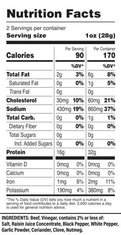 ANIMAL Beef Biltong -Sports Energy Supplement Shop 0Er8NINc