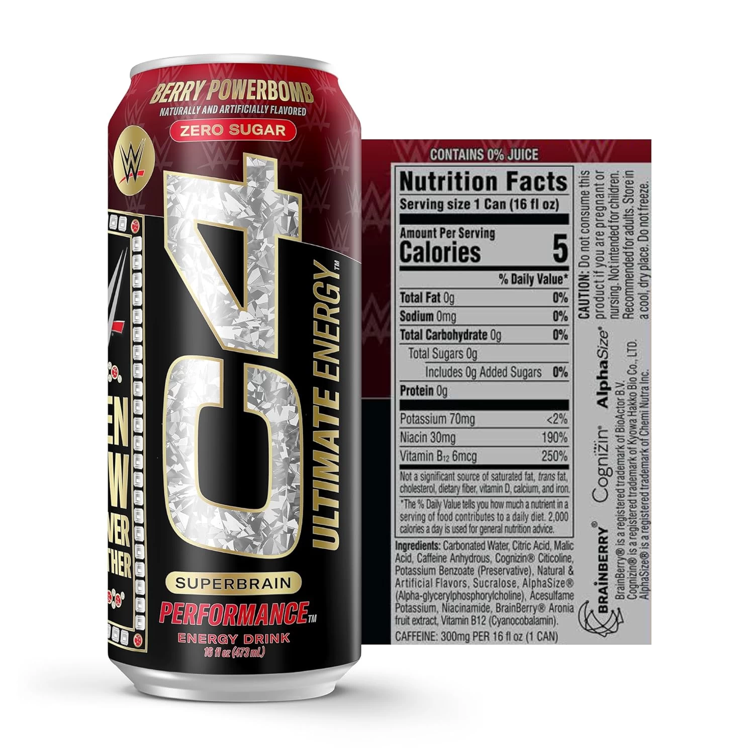 Cellucor C4 Ultimate X WWE Energy Drink 5 Cellucor C4 Ultimate X WWE Energy Drink - Image 3