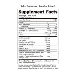 Bucked Up Babe Pre Workout -Sports Energy Supplement Shop 8705 BU Babe PRE SparklingOrchard 2023.07 03 1200px.1697064179