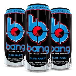 BANG Energy Drink -Sports Energy Supplement Shop BANG Pre Workout Blue Razz