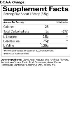 R1 BCAAs -Sports Energy Supplement Shop BCAAs Orange