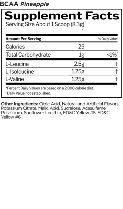 R1 BCAAs -Sports Energy Supplement Shop BCAAs Pineapple