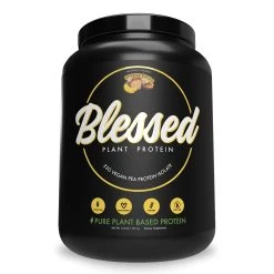 EHP Blessed Plant Protein -Sports Energy Supplement Shop Banana Bread Vanilla Chai Blessed Plant Protein Powder Supplement by EHP Labs Katya Henry