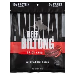 ANIMAL Beef Biltong -Sports Energy Supplement Shop BeffBiltongChili