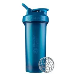 BlenderBottle Classic V2 Shaker Cup -Sports Energy Supplement Shop BlenderBottle Classic 28oz Shaker Cup Supplement Drink Mixer Ocean Blue