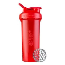 BlenderBottle Classic V2 Shaker Cup -Sports Energy Supplement Shop BlenderBottle Classic 28oz Shaker Cup Supplement Drink Mixer Red