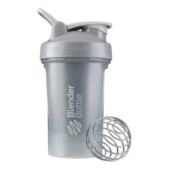 BlenderBottle Classic V2 Shaker Cup -Sports Energy Supplement Shop BlenderBottle Classic Shaker Cup Drink Mixer 20oz Pebble Grey