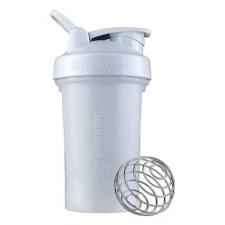 BlenderBottle Classic V2 Shaker Cup -Sports Energy Supplement Shop BlenderBottle Classic Shaker Cup Drink Mixer 20oz White