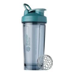 BlenderBottle Pro Series -Sports Energy Supplement Shop BlenderBottle PRO Series Shaker Cup 24 oz Bottle Cerulean Blue