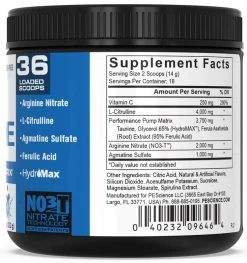 PES High Volume Stimulant Free Pre Workout -Sports Energy Supplement Shop BlueFrost