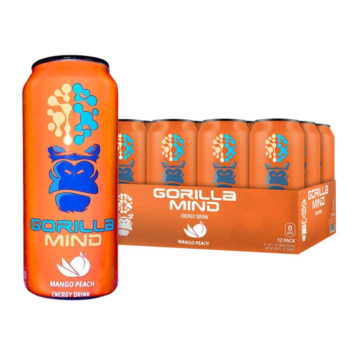 Gorilla Mind Energy Drink 4 Gorilla Mind Energy Drink - Image 2