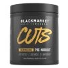BLACKMARKET CUTS Pre Workout -Sports Energy Supplement Shop CUTS Pre Workout Powder by Black Market Supplements Thermogenic Fat Burner