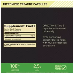 Optimum Nutrition Micronized Creatine Capsules -Sports Energy Supplement Shop Capture4 49be4cd7 8b85 4e46 8592 b5d111268be6