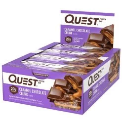 Quest Protein Bars -Sports Energy Supplement Shop Caramel