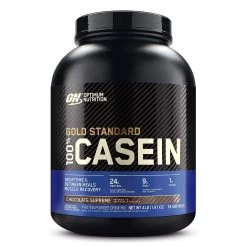 Optimum Nutrition Gold Standard 100% Casein Protein -Sports Energy Supplement Shop Casein Protein by ON Optimum Nutrition Chocolate Supreme