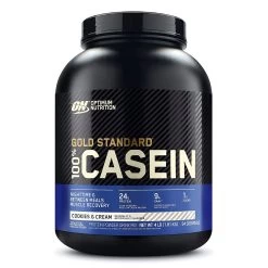 Optimum Nutrition Gold Standard 100% Casein Protein -Sports Energy Supplement Shop Casein Protein by ON Optimum Nutrition Cookies and Cream