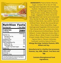 Anabar Protein Packed Candy Bar -Sports Energy Supplement Shop CerealBl