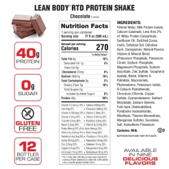 Labrada Lean Body Protein Shake RTD -Sports Energy Supplement Shop Chocolate 8b701eed f926 4a0e a901 bccba0861201