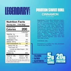 Legendary Foods Protein Sweet Roll -Sports Energy Supplement Shop CinnSR4 1800x1800 0926cb02 9967 4c89 af90 6dc98a72b14e