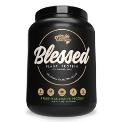 EHP Blessed Plant Protein -Sports Energy Supplement Shop Cookie Crunch Vanilla Chai Blessed Plant Protein Powder Supplement by EHP Labs Katya Henry