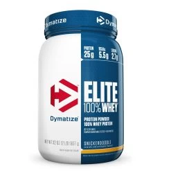Elite 100% Whey Protein -Sports Energy Supplement Shop Dymatize Elite 100 Whey Snickerdoodle