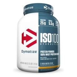 ISO100 Protein -Sports Energy Supplement Shop Dymatize Iso 100 Cinnamon Bun 3 lbs