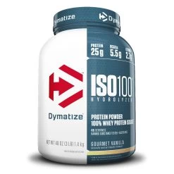 ISO100 Protein -Sports Energy Supplement Shop Dymatize Iso 100 Gourmet Vanilla 3lbs