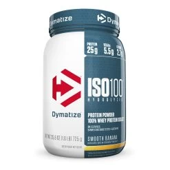 ISO100 Protein -Sports Energy Supplement Shop Dymatize Iso100 Smooth Banana 1.6lbs