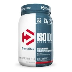 ISO100 Protein -Sports Energy Supplement Shop Dymatize Iso100 Strawberry 1.6lbs