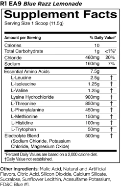 R1 Essential Amino 9 -Sports Energy Supplement Shop EA9 Blue Razz 1a9c0d3e 5e6f 4799 885b 75213b711ff4
