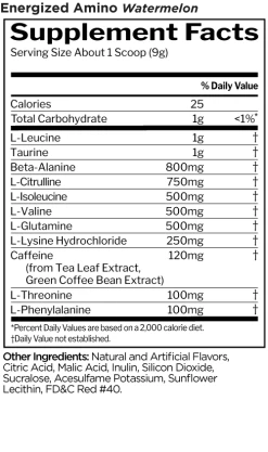 R1 Energized Amino -Sports Energy Supplement Shop Energized Amino Watermelon