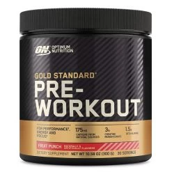 Optimum Nutrition Gold Standard Pre-Workout -Sports Energy Supplement Shop Fruit Punch Gold Standard Pre Workout by ON Optimum Nutrition
