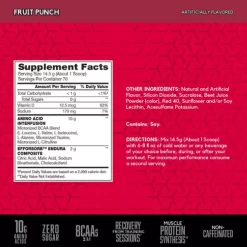 BSN AMINO X -Sports Energy Supplement Shop FruitPunch70