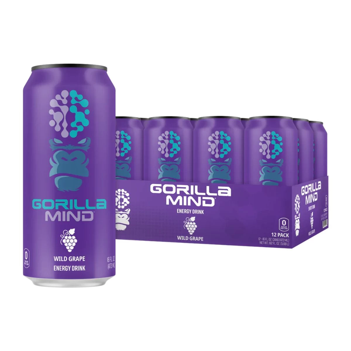 Gorilla Mind Energy Drink 5 Gorilla Mind Energy Drink - Image 3