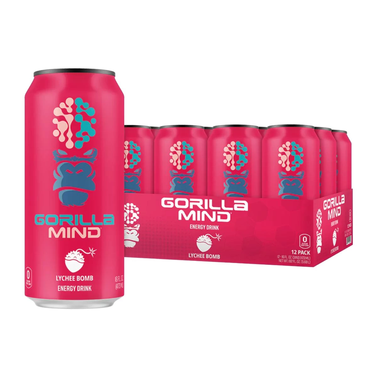 Gorilla Mind Energy Drink 6 Gorilla Mind Energy Drink - Image 4