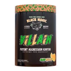Black Magic Villain High Stim Nootropic Pre Workout -Sports Energy Supplement Shop Fruitpunch30 2023 09 22T083308.798