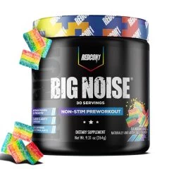 Redcon1 Big Noise Non Stim Pre Workout -Sports Energy Supplement Shop Fruitpunch30 94