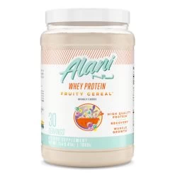 Alani Nu Whey Protein Powder -Sports Energy Supplement Shop Fruity Cereal Whey Protein Powder Supplement by Alani Nu for Women Katy Hearn