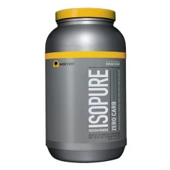 Zero Carb Isopure Protein -Sports Energy Supplement Shop ISOPURE Zero Carb Protein Banana Cream