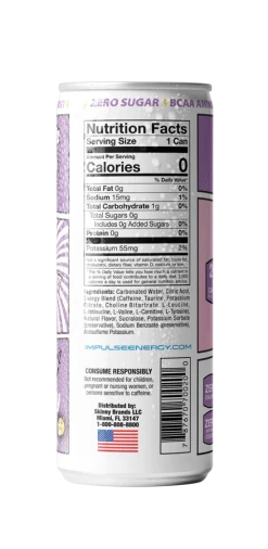 Impulse Energy Drink -Sports Energy Supplement Shop Impulse NoWayFrose Back