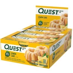 Quest Protein Bars -Sports Energy Supplement Shop Lemon
