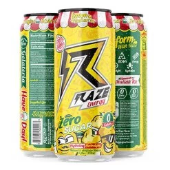 RAZE Energy Drink -Sports Energy Supplement Shop Lemon Italian Ice RAZE Energy Drink Can