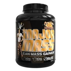 Major Mass Lean Mass Gainer -Sports Energy Supplement Shop MAJOR MASS VMI sports Peanut Butter Cookie