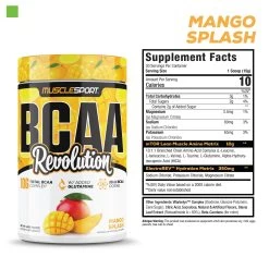 Musclesport BCAA Revolution -Sports Energy Supplement Shop Mango Splash 4x 100 1024x1024 2x 867957f6 f96d 4633 a4de 05b38a619f99