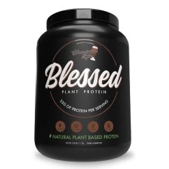 EHP Blessed Plant Protein -Sports Energy Supplement Shop Natural Chocolate Mylk Milk Vanilla Chai Blessed Plant Protein Powder Supplement by EHP Labs Katya Henry
