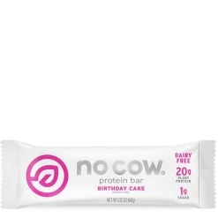 No Cow Vegan Protein Bar -Sports Energy Supplement Shop No Cow Protein Bar Birthday Cake