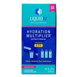 Liquid IV Hydration Packets 13 Liquid IV Hydration Packets -Sports Energy Supplement Shop Passion Fruit Liquid IV Hydration Packets