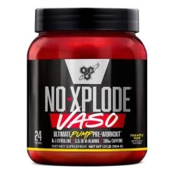 BSN NO XPLODE VASO Pre Workout -Sports Energy Supplement Shop Pineapple Pump BSN NO Xplode VASO Pre Workout Brand New N.O