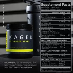 Pre-Kaged Sport Pre Workout -Sports Energy Supplement Shop Pre Kaged Sport GlacierGrape