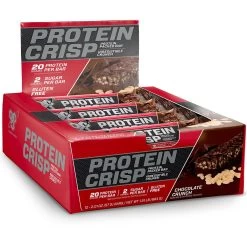 BSN Protein Crisp -Sports Energy Supplement Shop Protein Crisp Protein Bar by BSN Chocolate Crunch